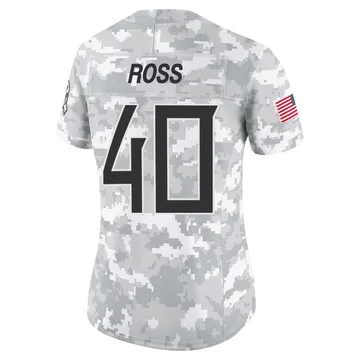Women's Davion Ross Tennessee Titans Nike Limited 2024 Salute to Service Jersey - Arctic Camo
