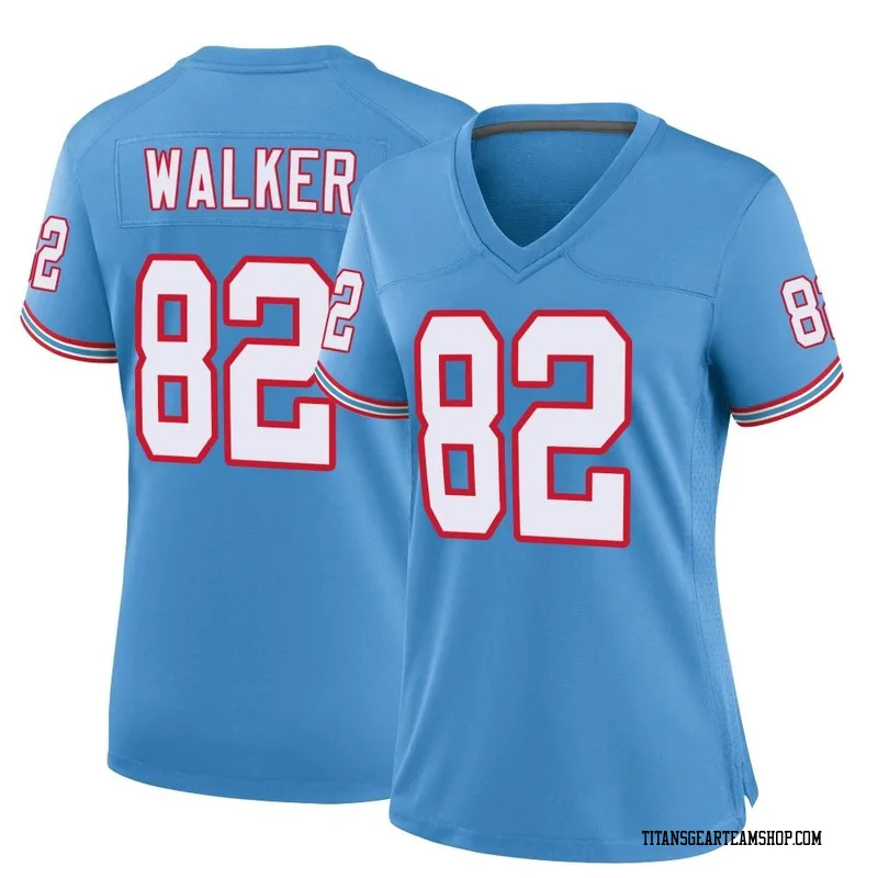 Women's Delanie Walker Tennessee Titans Nike Game Oilers Throwback Alternate Jersey - Light Blue