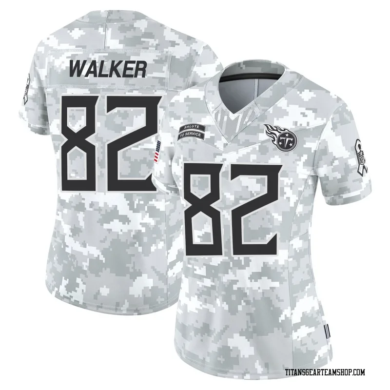 Women's Delanie Walker Tennessee Titans Nike Limited 2024 Salute to Service Jersey - Arctic Camo