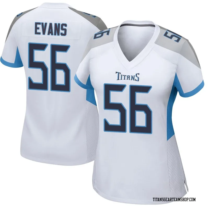Women's Desmond Evans Tennessee Titans Nike Game Jersey - White