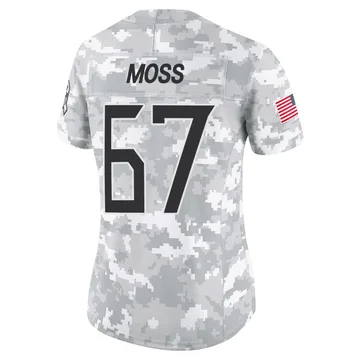 Women's Drew Moss Tennessee Titans Nike Limited 2024 Salute to Service Jersey - Arctic Camo