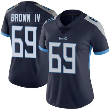 Women's Earnest Brown IV Tennessee Titans Nike Limited Vapor Untouchable Jersey - Navy
