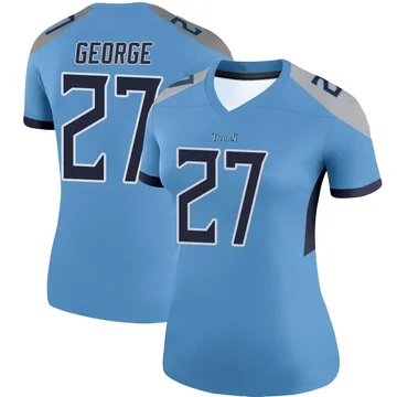 Women's Eddie George Tennessee Titans Nike Legend Jersey - Light Blue