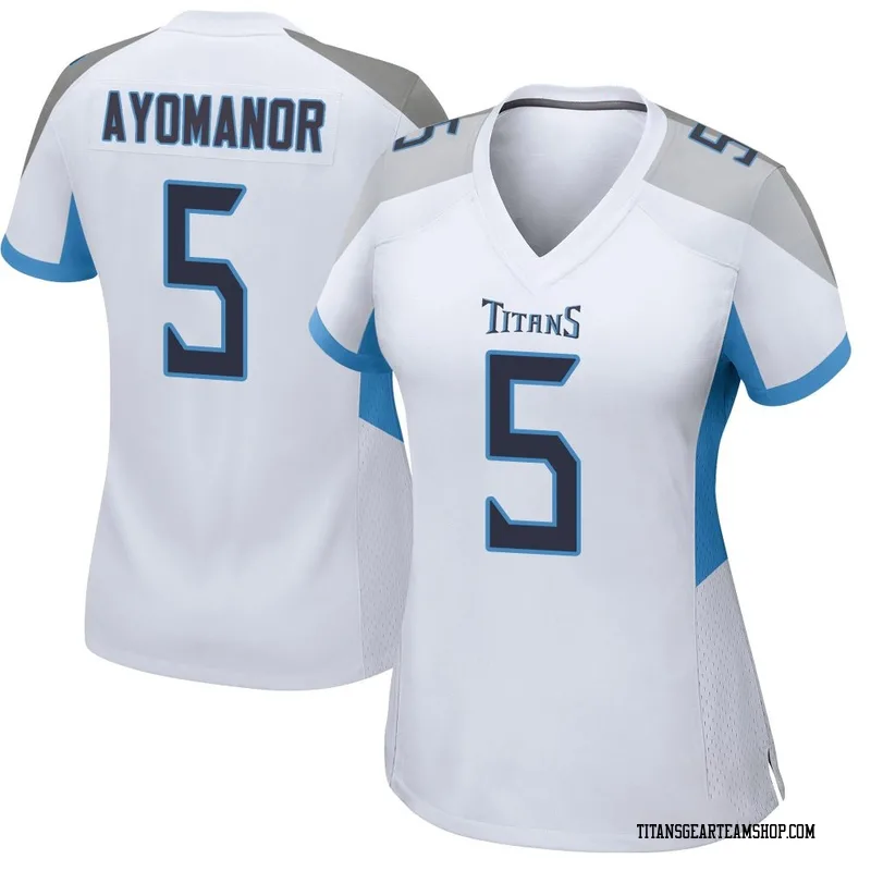 Women's Elic Ayomanor Tennessee Titans Nike Game Jersey - White
