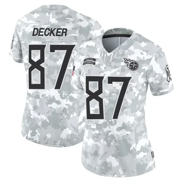 Women's Eric Decker Tennessee Titans Nike Limited 2024 Salute to Service Jersey - Arctic Camo