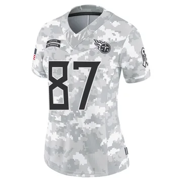 Women's Eric Decker Tennessee Titans Nike Limited 2024 Salute to Service Jersey - Arctic Camo