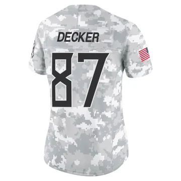 Women's Eric Decker Tennessee Titans Nike Limited 2024 Salute to Service Jersey - Arctic Camo