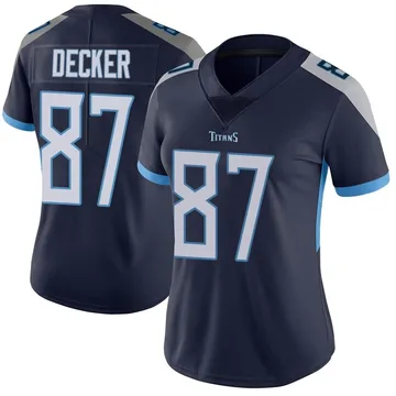 Women's Eric Decker Tennessee Titans Nike Limited Vapor Untouchable Jersey - Navy