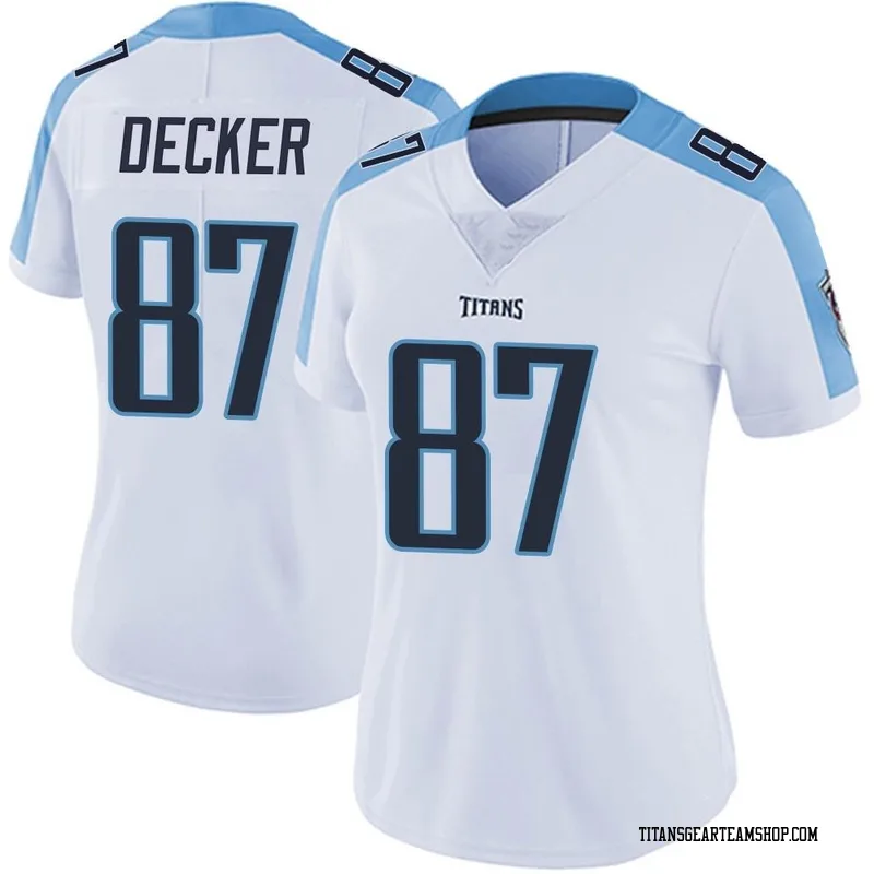 Women's Eric Decker Tennessee Titans Nike Limited Vapor Untouchable Jersey - White
