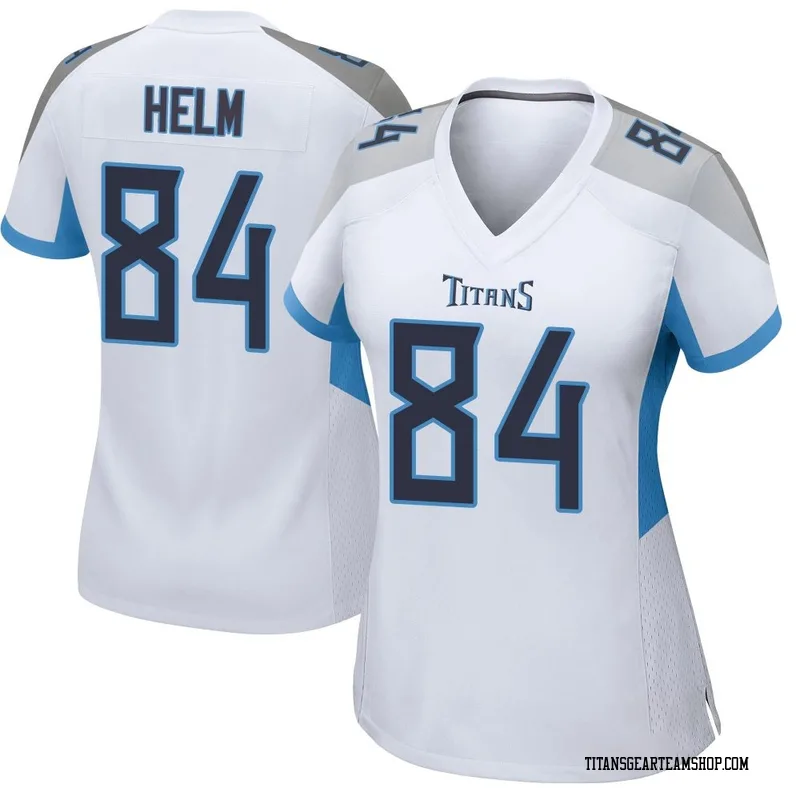 Women's Gunnar Helm Tennessee Titans Nike Game Jersey - White