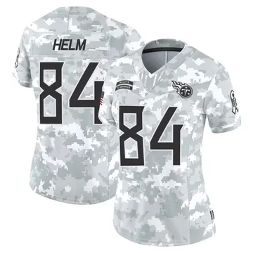 Women's Gunnar Helm Tennessee Titans Nike Limited 2024 Salute to Service Jersey - Arctic Camo
