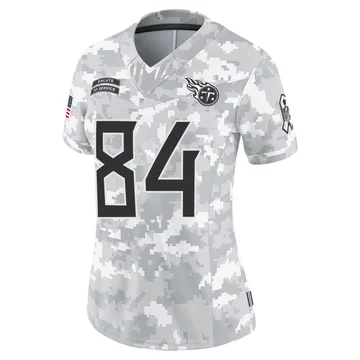 Women's Gunnar Helm Tennessee Titans Nike Limited 2024 Salute to Service Jersey - Arctic Camo