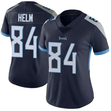 Women's Gunnar Helm Tennessee Titans Nike Limited Vapor Untouchable Jersey - Navy