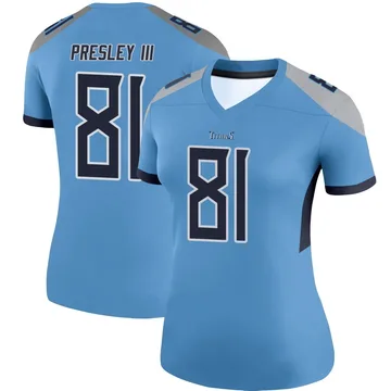 Women's Hal Presley III Tennessee Titans Nike Legend Jersey - Light Blue