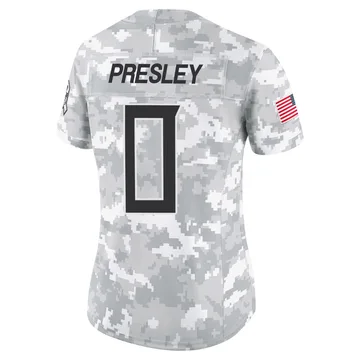 Women's Hal Presley Tennessee Titans Nike Limited 2024 Salute to Service Jersey - Arctic Camo