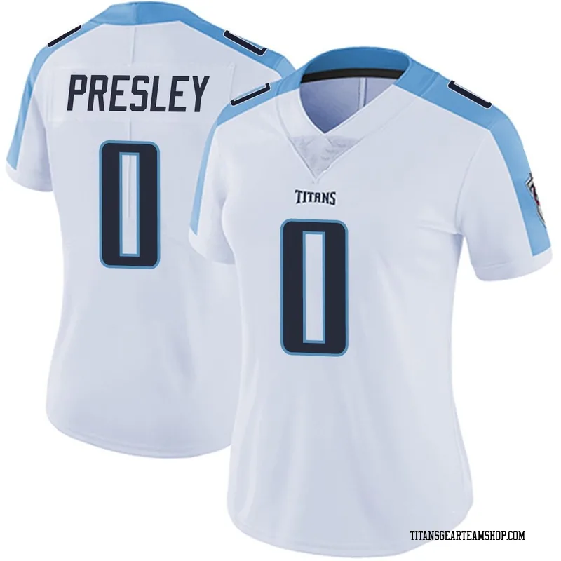 Women's Hal Presley Tennessee Titans Nike Limited Vapor Untouchable Jersey - White