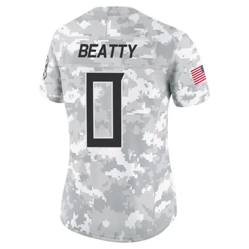 Women's Hank Beatty Tennessee Titans Nike Limited 2024 Salute to Service Jersey - Arctic Camo