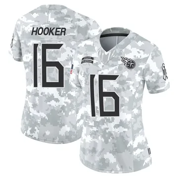 Women's Hendon Hooker Tennessee Titans Nike Limited 2024 Salute to Service Jersey - Arctic Camo