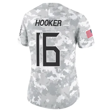 Women's Hendon Hooker Tennessee Titans Nike Limited 2024 Salute to Service Jersey - Arctic Camo