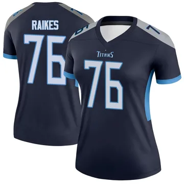 Women's Isaiah Raikes Tennessee Titans Nike Legend Jersey - Navy