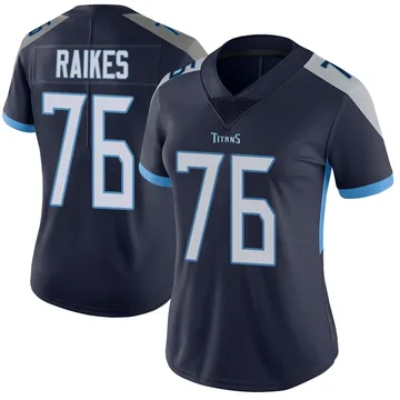 Women's Isaiah Raikes Tennessee Titans Nike Limited Vapor Untouchable Jersey - Navy