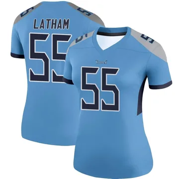 Women's JC Latham Tennessee Titans Nike Legend Jersey - Light Blue