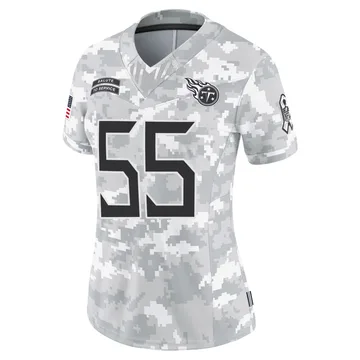 Women's JC Latham Tennessee Titans Nike Limited 2024 Salute to Service Jersey - Arctic Camo