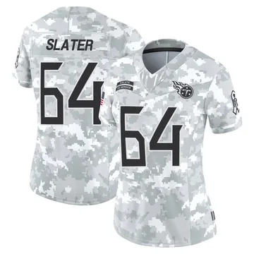 Women's Jackson Slater Tennessee Titans Nike Limited 2024 Salute to Service Jersey - Arctic Camo