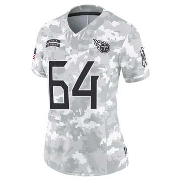 Women's Jackson Slater Tennessee Titans Nike Limited 2024 Salute to Service Jersey - Arctic Camo