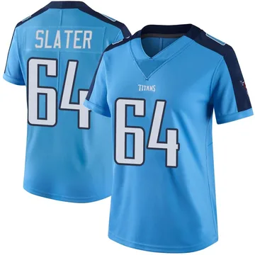 Women's Jackson Slater Tennessee Titans Nike Limited Color Rush Jersey - Light Blue