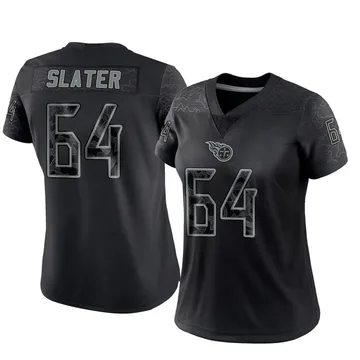 Women's Jackson Slater Tennessee Titans Nike Limited Reflective Jersey - Black