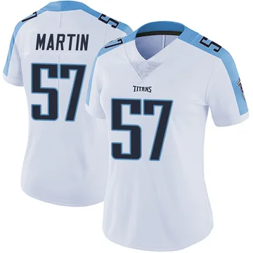 Women's Jacob Martin Tennessee Titans Nike Limited Vapor Untouchable Jersey - White