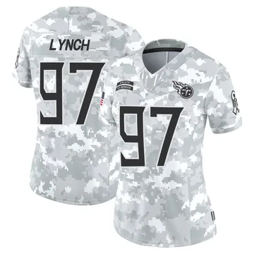 Women's James Lynch Tennessee Titans Nike Limited 2024 Salute to Service Jersey - Arctic Camo
