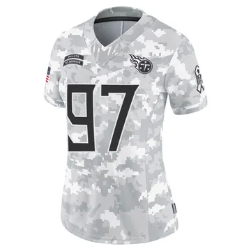 Women's James Lynch Tennessee Titans Nike Limited 2024 Salute to Service Jersey - Arctic Camo