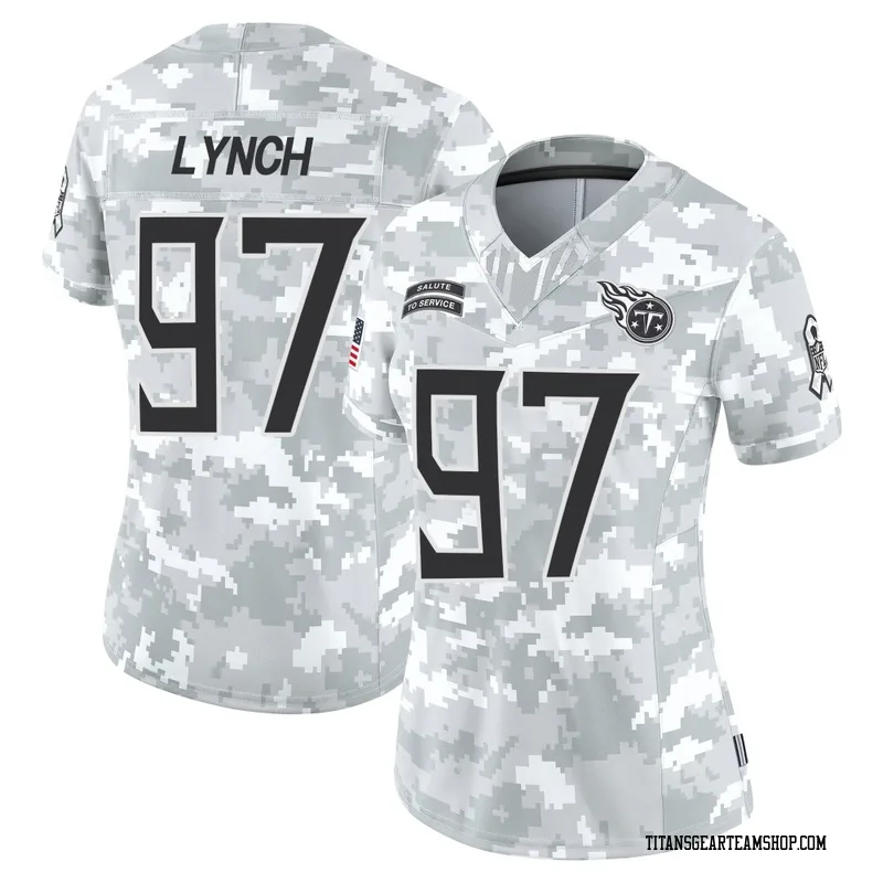 Women's James Lynch Tennessee Titans Nike Limited 2024 Salute to Service Jersey - Arctic Camo