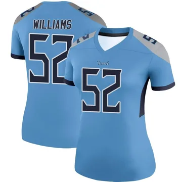 Women's James Williams Tennessee Titans Nike Legend Jersey - Light Blue