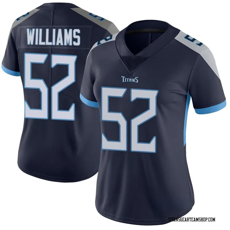 Women's James Williams Tennessee Titans Nike Limited Vapor Untouchable Jersey - Navy