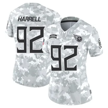 Women's Jaylen Harrell Tennessee Titans Nike Limited 2024 Salute to Service Jersey - Arctic Camo