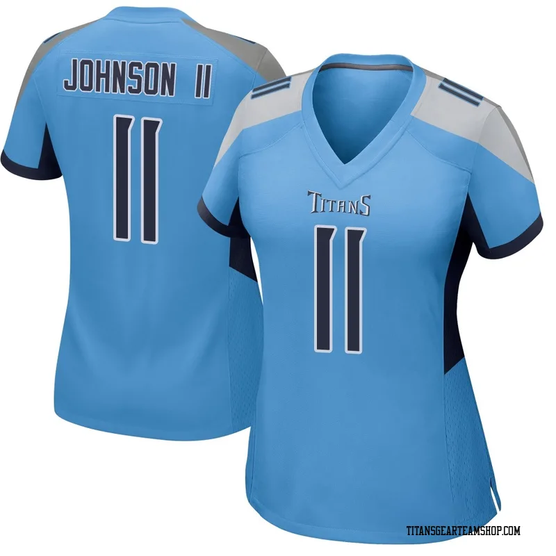 Women's Jermaine Johnson II Tennessee Titans Nike Game Jersey - Light Blue