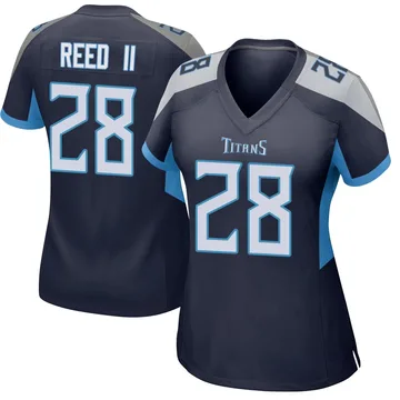 Women's Jerrick Reed II Tennessee Titans Nike Game Jersey - Navy