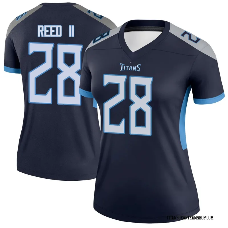 Women's Jerrick Reed II Tennessee Titans Nike Legend Jersey - Navy