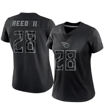 Women's Jerrick Reed II Tennessee Titans Nike Limited Reflective Jersey - Black