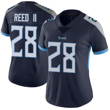 Women's Jerrick Reed II Tennessee Titans Nike Limited Vapor Untouchable Jersey - Navy