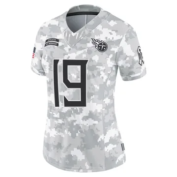 Women's Jha'Quan Jackson Tennessee Titans Nike Limited 2024 Salute to Service Jersey - Arctic Camo