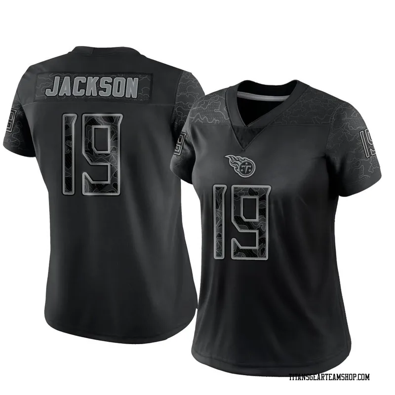 Women's Jha'Quan Jackson Tennessee Titans Nike Limited Reflective Jersey - Black