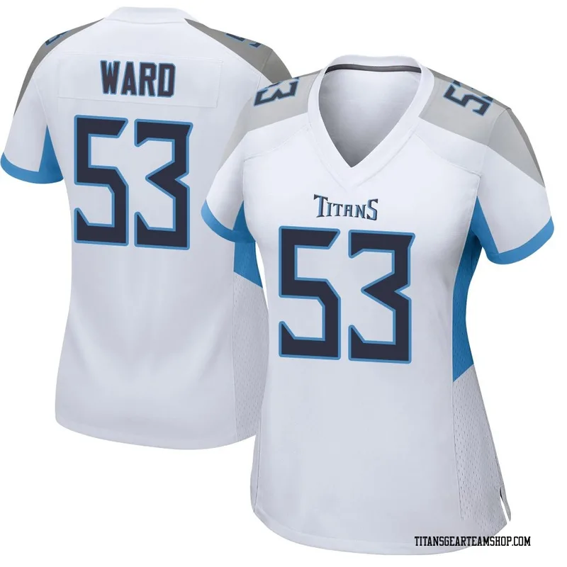 Women's Jihad Ward Tennessee Titans Nike Game Jersey - White