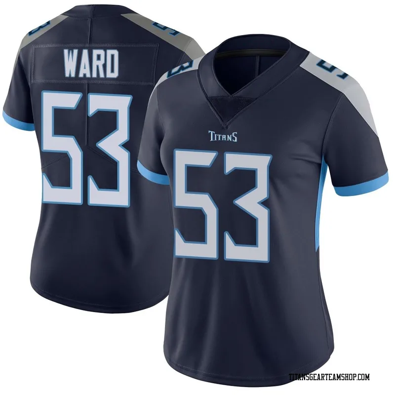Women's Jihad Ward Tennessee Titans Nike Limited Vapor Untouchable Jersey - Navy