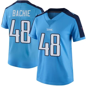 Women's Joe Bachie Tennessee Titans Nike Limited Color Rush Jersey - Light Blue