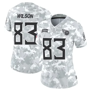 Women's Joel Wilson Tennessee Titans Nike Limited 2024 Salute to Service Jersey - Arctic Camo