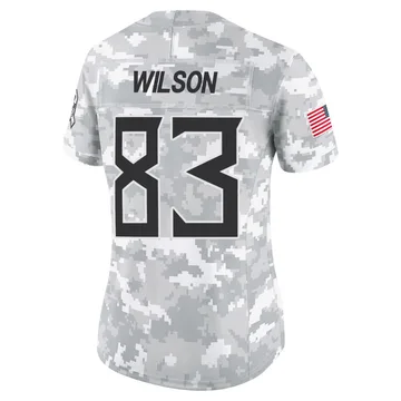 Women's Joel Wilson Tennessee Titans Nike Limited 2024 Salute to Service Jersey - Arctic Camo